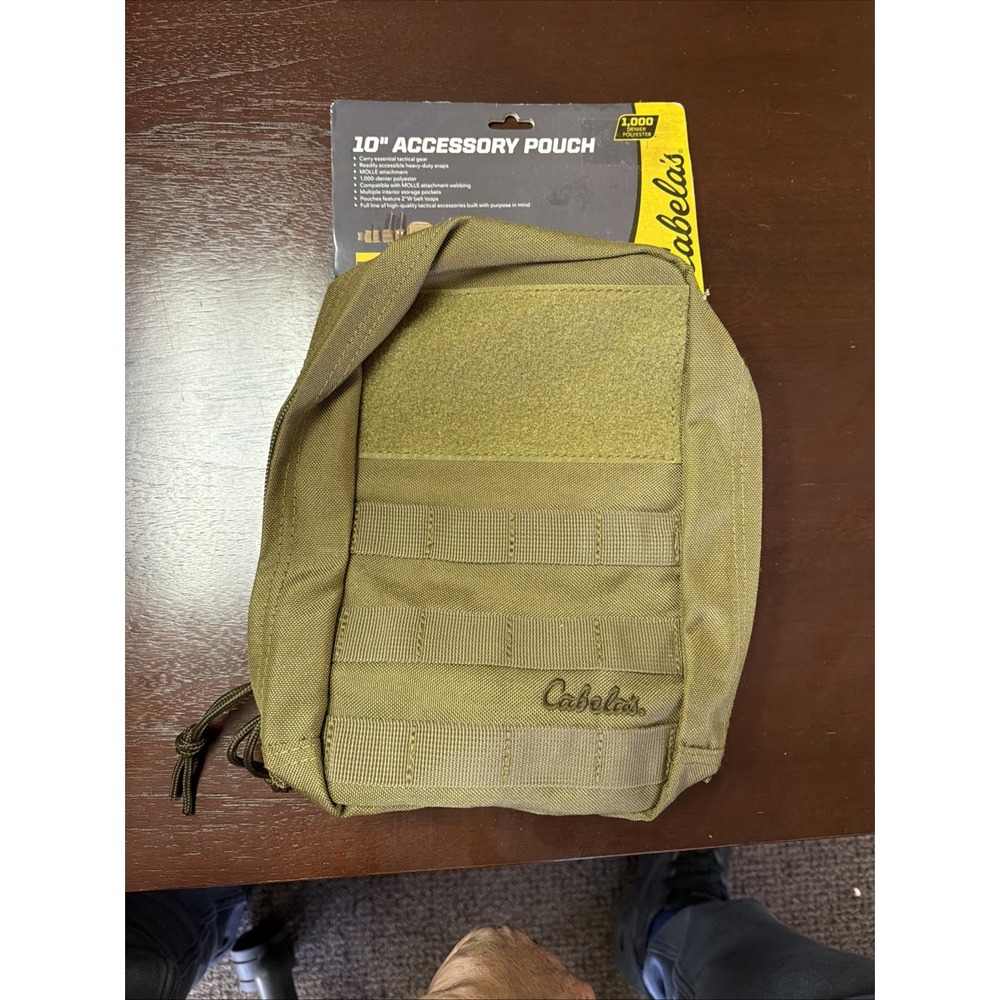 Cabelas 10" Carrier Pouch - Army Green. Brand New